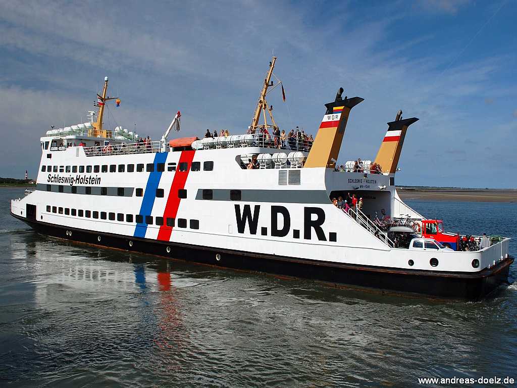 alte W.D.R.-Fährschiffe Dagebüll Wittdün Amrum Bild08