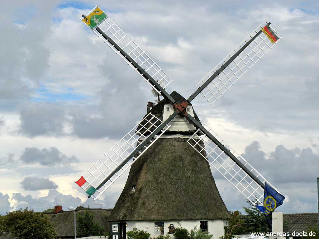 Wrixum Wind-Mühle Föhr Amrum Bild03