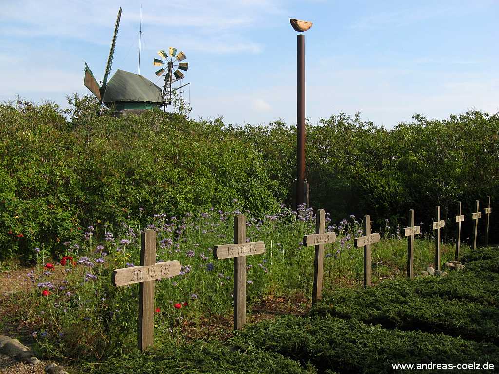 Friedhof der Heimatlosen in Nebel auf Amrum Bild21