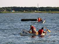 Papierboot Regatta Molenfest Steenodde Amrum Bild14