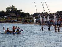 Papierboot Regatta Molenfest Steenodde Amrum Bild20