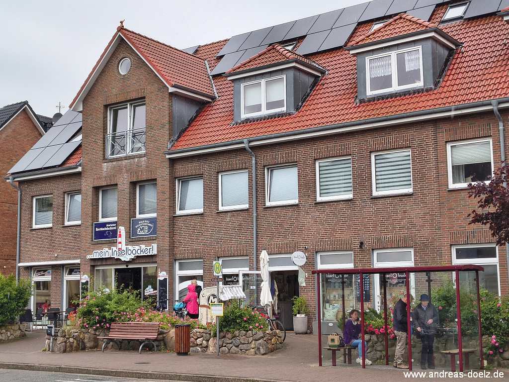 Cafe, Konditorei Pustekuchen in Wittd&uuml;n an der Inselstra&szlig;e