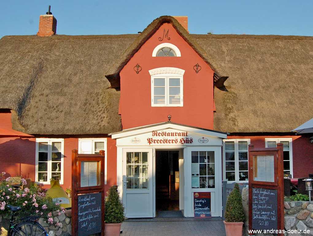 Das Restaurant Preesters H&uuml;s in Nebel