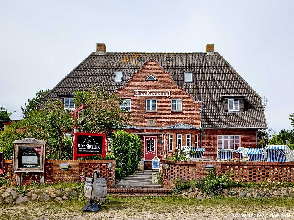 Restaurant im Kapt&auml;nshaus Klar Kimming  in Nebel