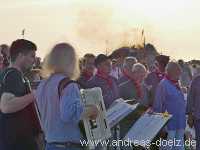 Sonnenwendfeier am Strand von Nebel auf Amrum Bild38
