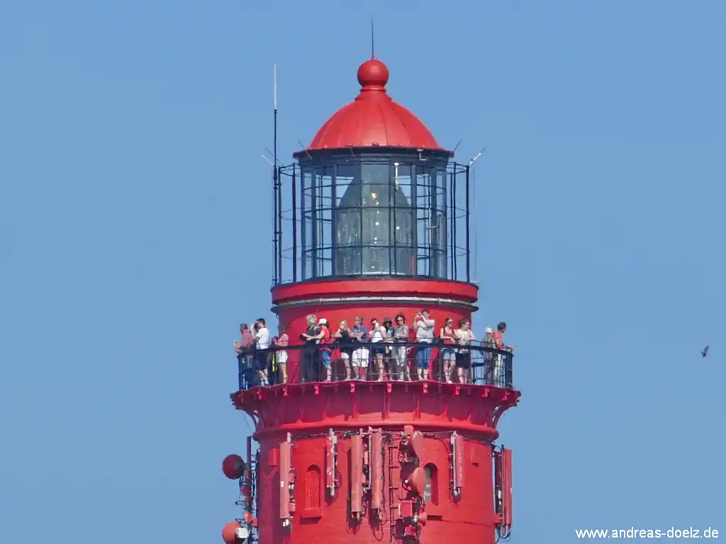 Aussicht Plattform Wahrzeichen Leuchtturm Amrum