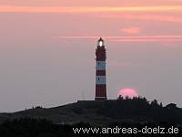 Sonnenuntergang Leuchtturm Amrum Bild17
