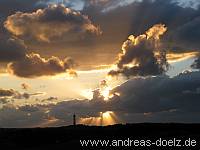 Sonnenuntergang Leuchtturm Amrum Bild24