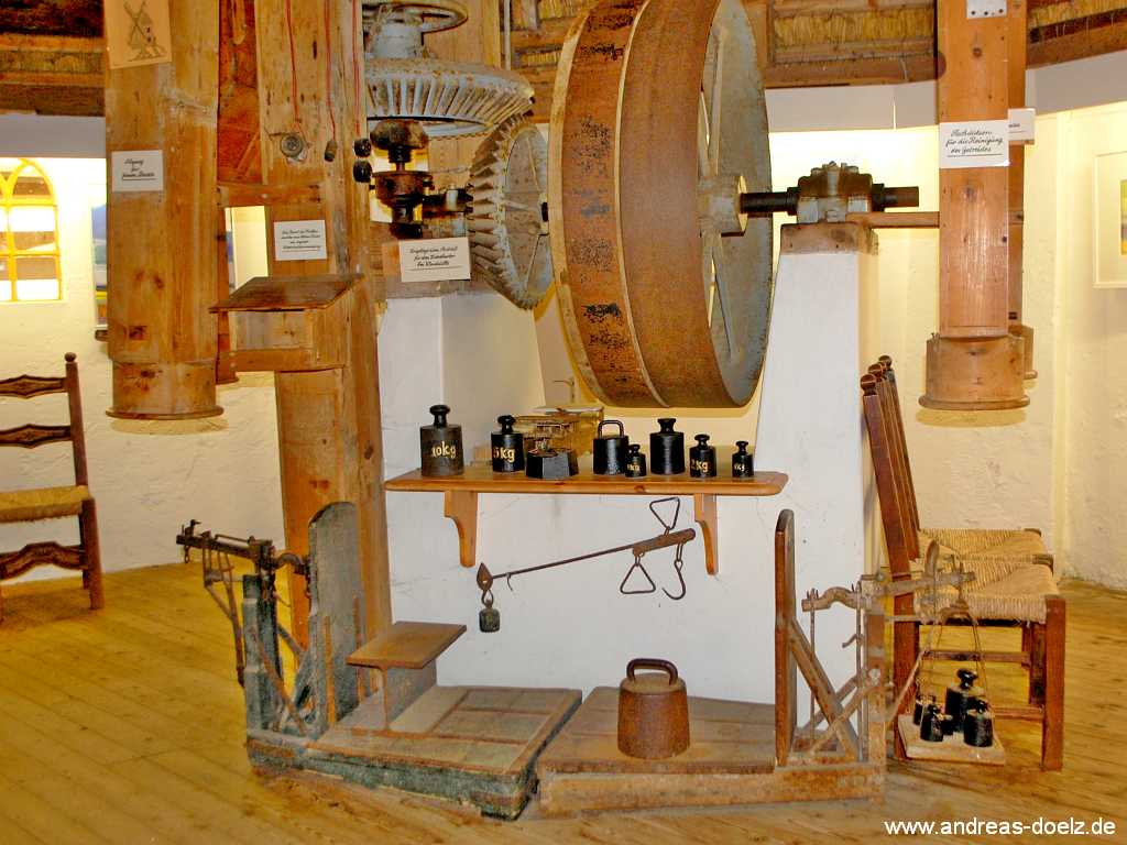 Technik Windmühle Nebel Amrum Bild26