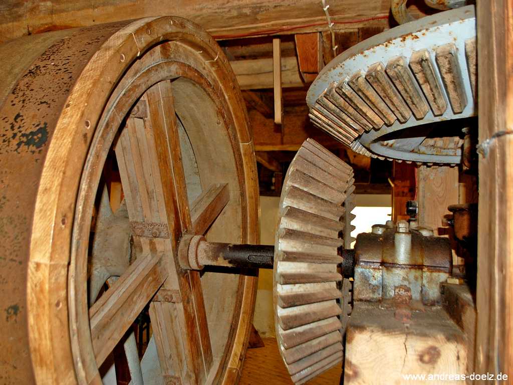 Technik Windmühle Nebel Amrum Bild29